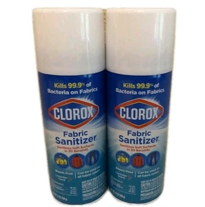 2 botellas desinfectante de tela Clorox spray aroma lavanda sin lejía 14 oz ea - Imagen 1 de 2
