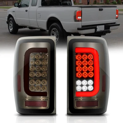 LED Tail Lights Rear Turn Signal Lamps Smoked For 2001-2011 Ford Ranger — 第 1/4 张图片