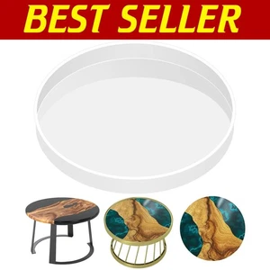 Extra-Large Silicone Table Mold for Unique Round Charcuterie & Coffee Tables - Picture 1 of 9