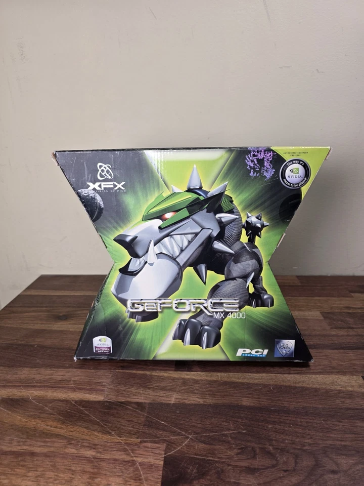 Nvidia GeForce GF MX4000 64MB Graphics Card DDR TV PCI- New Sealed  - Image 1 of 4