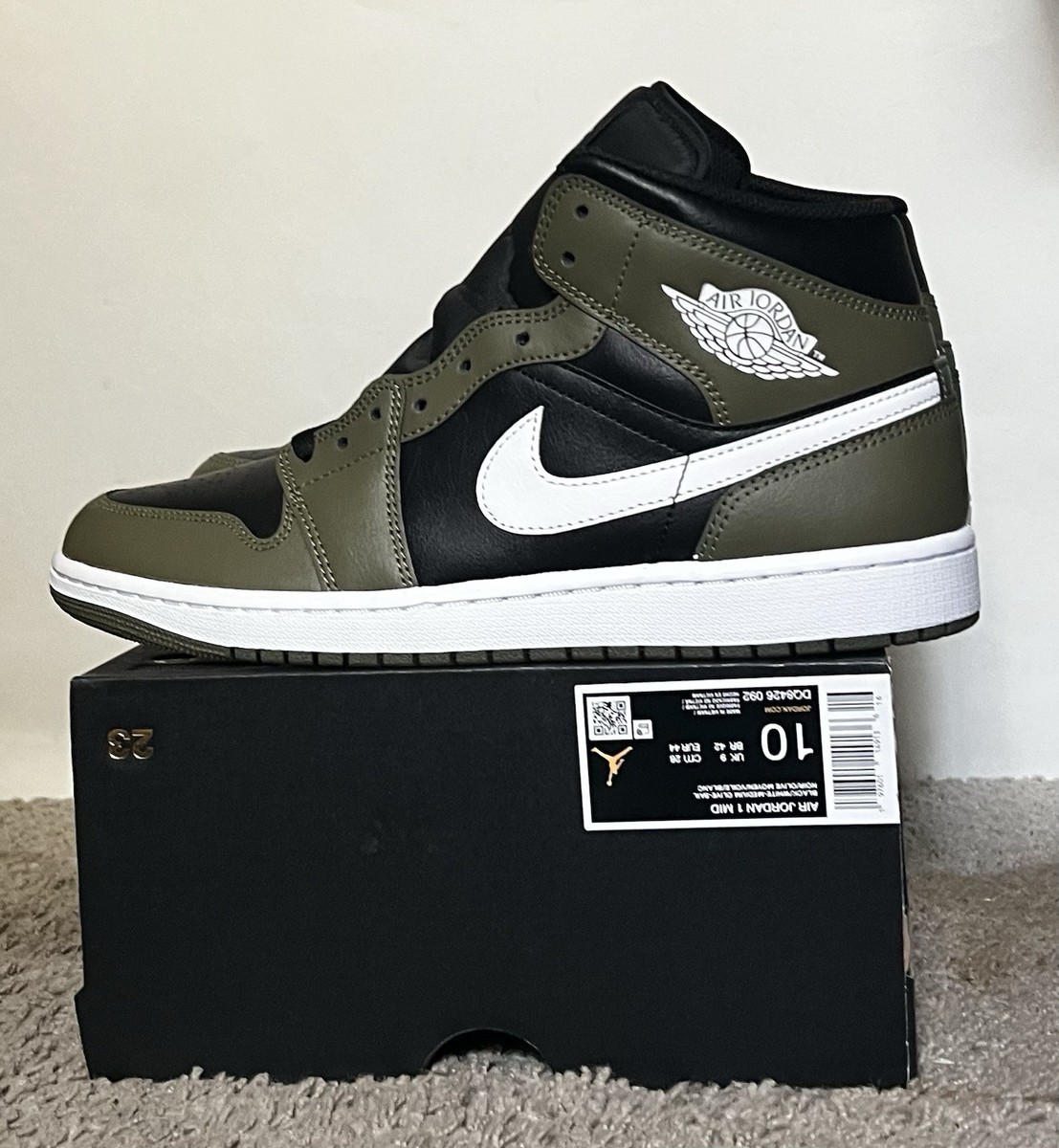 Jordan 1 Mid Medium Olive | eBay Jordan 1 Mid Medium Olive | eBay