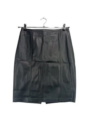 MINX Kunstlederrock Damen Rock Gr. DE 36 schwarz Casual-Look - Bild 1 von 4