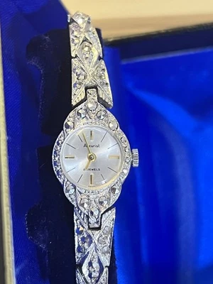 Reloj Accurist 21 Joyas Damas Mecánico - Estilo Vintage - Pulsera Ornamentada Foto 1 de 4