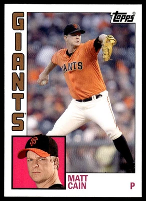 2012 Topps Archives 181 Matt Cain San Francisco Giants Baseball Card - Image 1 of 2
