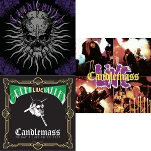Candlemass - Sweet Evil Sun (2LP) & Green Valley Live & Candlemass Live - Picture 1 of 4