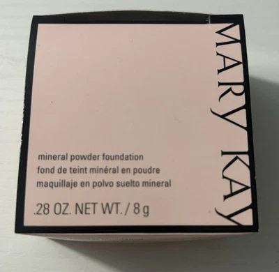 Mary Kay Mineral Powder Foundation  **IVORY 1**  040984 Discontinued NEW IN BOX - Image 1 of 4