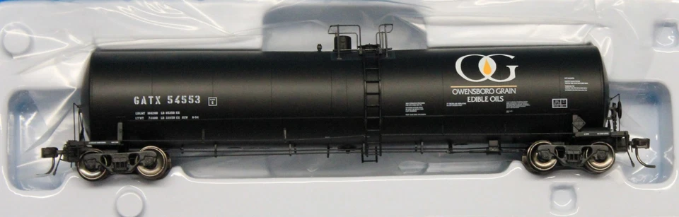 HO Scale - ATLAS 20 006 888 GATX Trinity 25,500 Gallon Tank Car  OWENSBORO GRAIN - Image 1 of 4