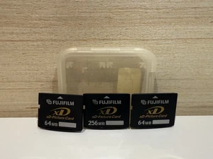 3X Fujifilm xD Picture Card 256MB 64MB Memory Card - Olympus & Fujifilm Cameras - Picture 1 of 6