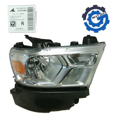 New OEM Mopar Headlight Assembly Halogen Right 2019-2024 Ram 1500 68316080AJ - Image 1 of 4