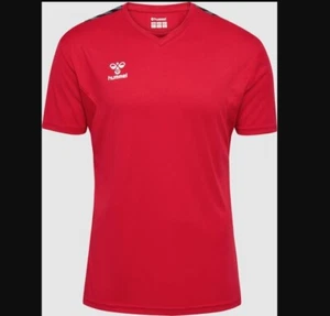 Hummel Core Polyester Tee Red 03756-3062 - Picture 1 of 1