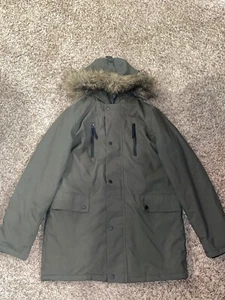 New Look Men’s Green Parka Jacket - Small - Picture 1 of 5