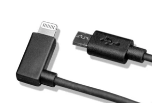 Micro USB Charger Cable - 3000 mm Right Angle USB to Light**** Cable - Picture 1 of 3