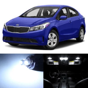 10 x White LED Interior Lights Package For 2010 - 2018 Kia Forte Koup + PRY TOOL - Picture 1 of 8