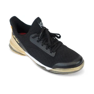 KR Strikeforce TPC Alpha schwarz/gold Herren Bowlingschuhe Größe 12 - Bild 1 von 8