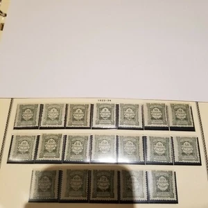 AZORES SET POSTAGE DUE (1922-24) MH - Picture 1 of 1