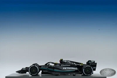 1/18 Spark Mercedes Benz Peteonas W14 #44 Lewis Hamilton 2nd Australian GP 2023 - Image 1 of 4
