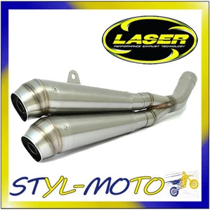 SILENZIATORE TERMINALE SCARICO LASER X-TREME ACCIAIO HONDA CBR 600 RR CAT. 2009 - Foto 1 di 1