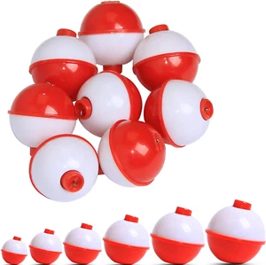 Fishing Float Fishing Bobbers Set Push Button Snap-On Fishing Floats Bobbers Har - Picture 1 of 6