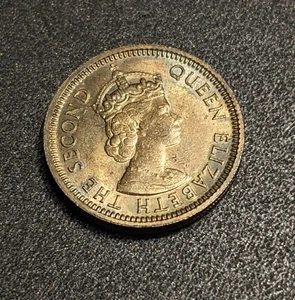 Hong Kong 1958 5 Cents - Picture 1 of 2