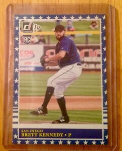 2019 DONRUSS INDEPENDENCE DAY PARALLEL BRETT KENNEDY ROOKIE SAN DIEGO