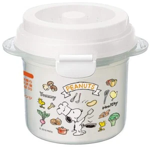 Skater Peanuts Snoopy Microwave Rice Cooker Maker 1 Go 640ml - Picture 1 of 8