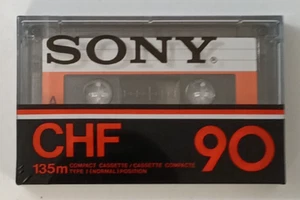 SONY CHF 90 Musicassetta 1978 cassetta vergine Nuova Sealed Vintage Old stock - Foto 1 di 3