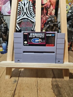 Nintendo Jeopardy Deluxe Edition Video Game Snes Super Nintendo  - Image 1 of 4