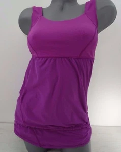 Camiseta sin mangas Lululemon Tame Me con cordón cintura talla 6 - Imagen 1 de 11