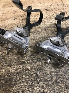 Shimano 105 Vintage Pedale 9/16" Japan mit Käfigen - Top Zustand - Bild 1 von 2