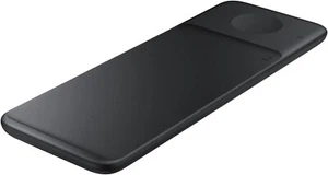 Samsung Wireless Charger Trio EP-P6300 - Black -- Genuine - Working - Pad Only - Picture 1 of 9