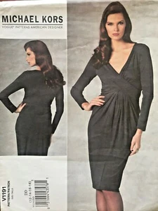 VOGUE Misses' Dress Michael Kors Pattern V1191 Size 12-18 UNCUT - Picture 1 of 2