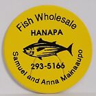 Vintage Pog * Fish Wholesales Samuel & Anna Mainaaupo * Bin55