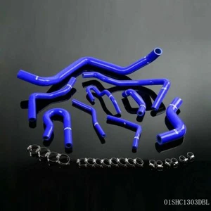 Manguera de radiador de silicona 9 piezas apta para Honda Civic D15 D16 SOHC EG/EK 1992-2000 EE. UU. - Imagen 1 de 12