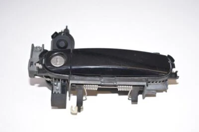 2002-2009 AUDI A4 SEDAN DRIVER LEFT SIDE FRONT OUTER DOOR HANDLE BLACK - Image 1 of 4