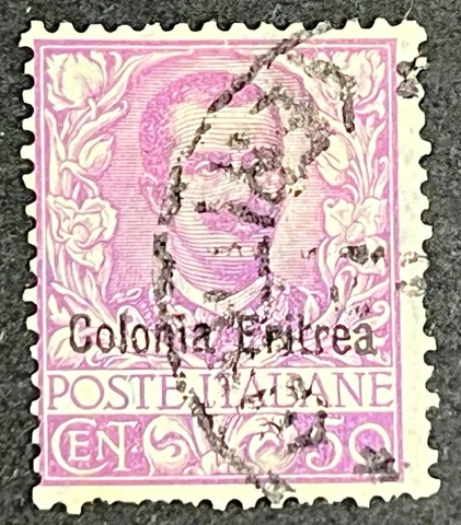 Eritrea Stamp #27 Used 1903-28 Cover