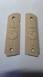 Colt 1911 Griffschalen Grips  Terran Empire 3D PLA Holzfarbe hell - Bild 1 von 1