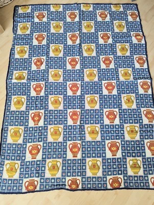 Omas Vintage Küchentischdecke Nostalgie ** Retro Charme  - Bild 1 von 4