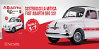 COSTRUISCI modellino FIAT 500 ABARTH 695 1/7 HACHETTE n° 46 - 47 - 48 - 49 - 50,