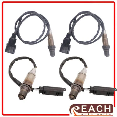 4pcs Oxygen Sensor O2 Up+Down For BMW 545I 645CI 745I 745LI 4.4L V8 2004 2005 - Image 1 of 4