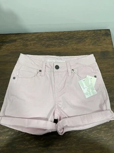 NWT Tommy Bahama Girls Size 8 Pink Denim Shorts - Picture 1 of 7