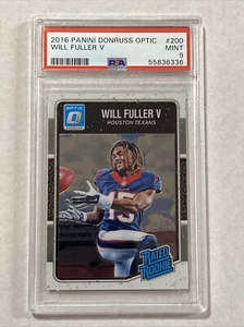 2016 Optic Will Fuller Rookie Card Psa 9!!! - Picture 1 of 2