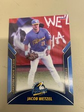 Jacob Wetzel 2022 Myrtle Beach Pelicans Team Card