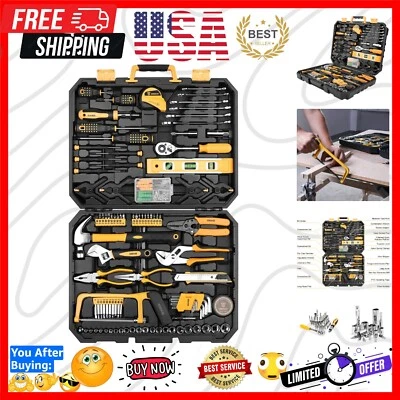 Complete 228-Piece Tool Set with Ergonomic Design and Easy Storage Solutions - Image 1 of 4