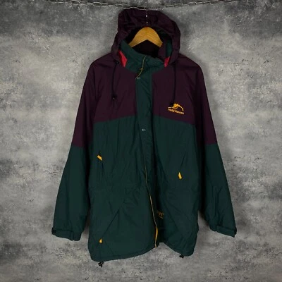 Chaqueta Abrigo de Lluvia Hombre Vintage Helly Hansen Multicolor Nylon Talla M Foto 1 de 4