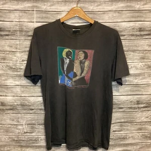 Vintage MADONNA Shirt Herren XL schwarz blond Ambition World Tour 1990 Tee THRASHED - Bild 1 von 10