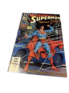 SUPERMAN # 48 ( DC OCT 1990 ) NEWS STAND ! VERSUS SINBAD ! FAST SHIPPING ! - Picture 1 of 3
