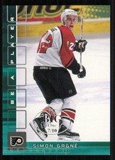 2001-02 BAP Memorabilia Vancouver The Big One #82 Simon Gagne /10