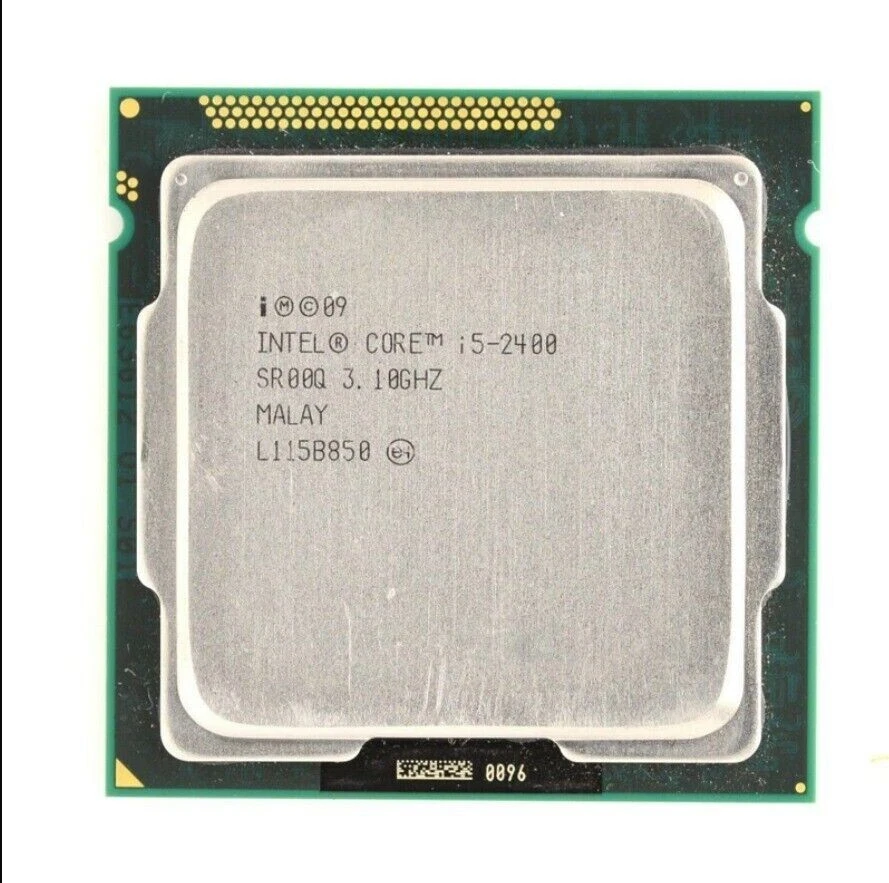 Used Intel Core i5-2400 Quad-Core 3.1GHz 6MB LGA1155 CPU Processor - SR00Q - Image 1 of 1