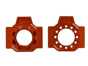 Bloques de eje EVOTECH se adaptan a KTM 690 790 890 950 990 1050 1090 1190 1290 naranja - Imagen 1 de 2