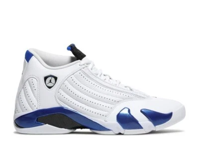 Nuevo Jordan 14 Retro Blanco Hyper Royal 229269 Talla 9.5 ENVÍO RÁPIDO Foto 1 de 4